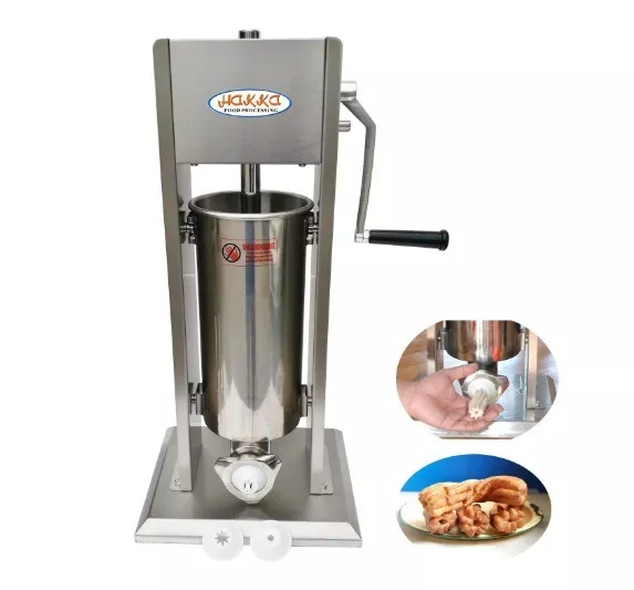 Máquina Para Churros Salchicha Embutidor Envió Inmediato 7lb 3